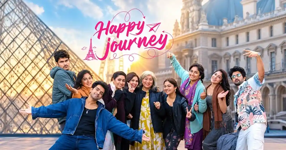 Happy Journey Movie Review: A Fun Drama That Falls Short Happy Journey Movie Review: A Fun Drama That Falls Short - Movies News | Krihaa