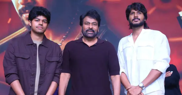 Sigma: Sundeep Kishan Thanks Chiranjeevi at Event