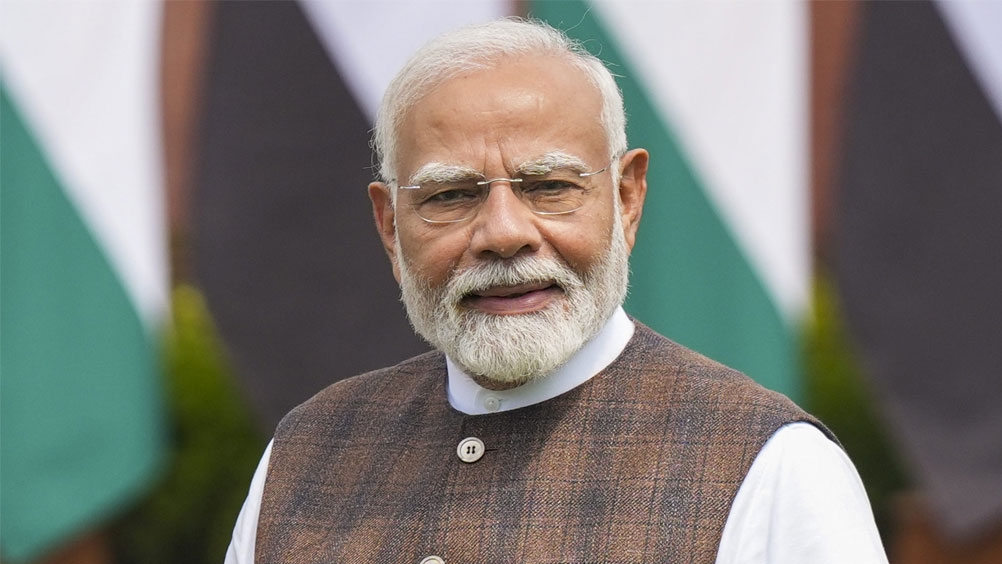 PM Modi Praises Thimsa Dance at Bhogapuram Event - General News | Krihaa
